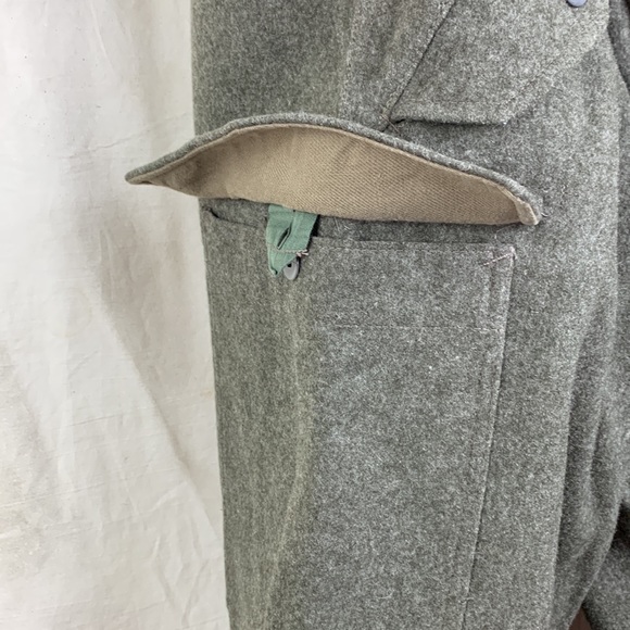 1960s Swedish Military Wool Cargo Pants - Picture 4 of 7